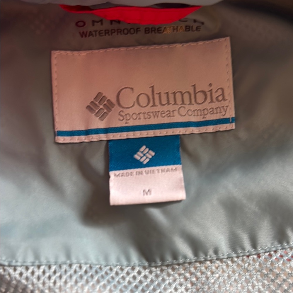 Columbia Pink and Gray Utility Jacket with Hood - Picture 2 of 8